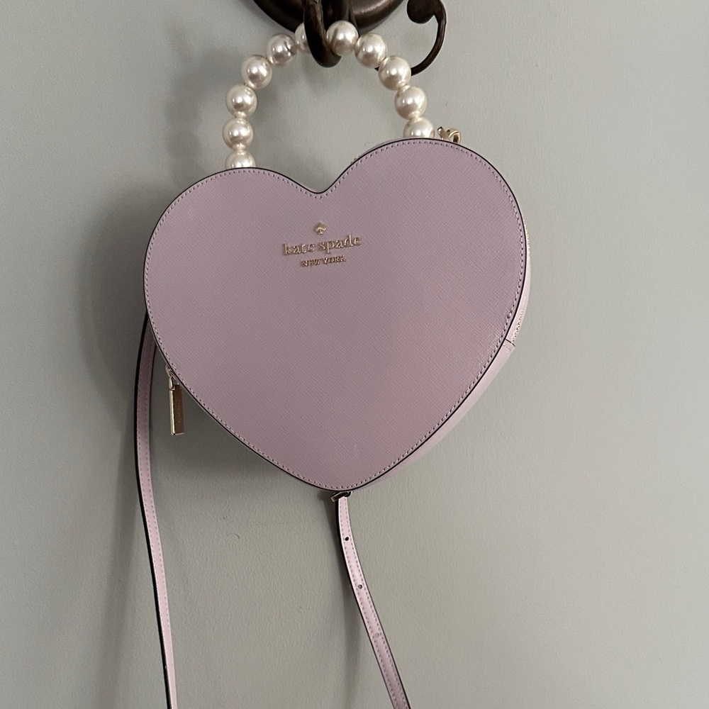 Kate Spade Lavender Heart Crossbody Bag